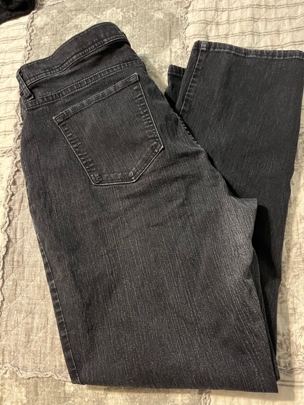 Lee Classic Fit Black Jeans with Subtle Faded Wash